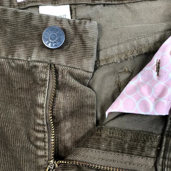 J.CREW Factory Corduroy Bootcut Pants Women 8S Brown VTG Straight Retro Gorpcore - Picture 5 of 12